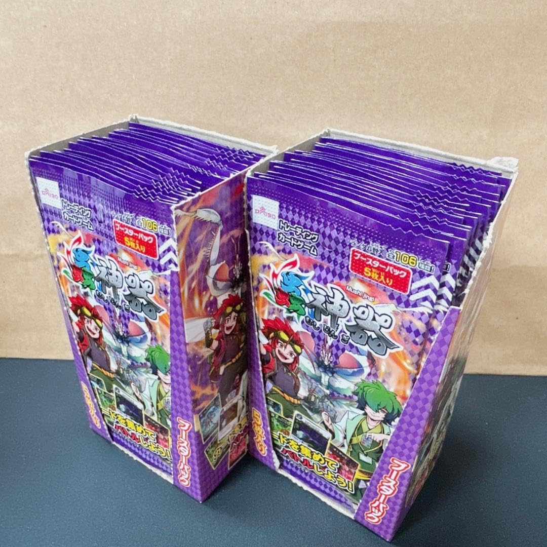 Amazon.co.jp: 蟲神器 第1弾ブースターパック 40パック BOX トレカ