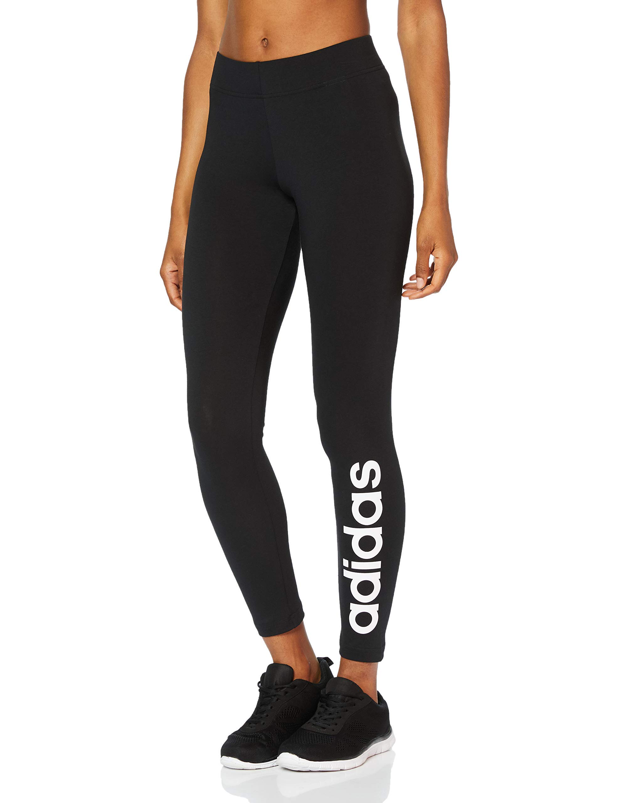 adidas Womens Tights | W E Lin Tight | Black |-picture-12