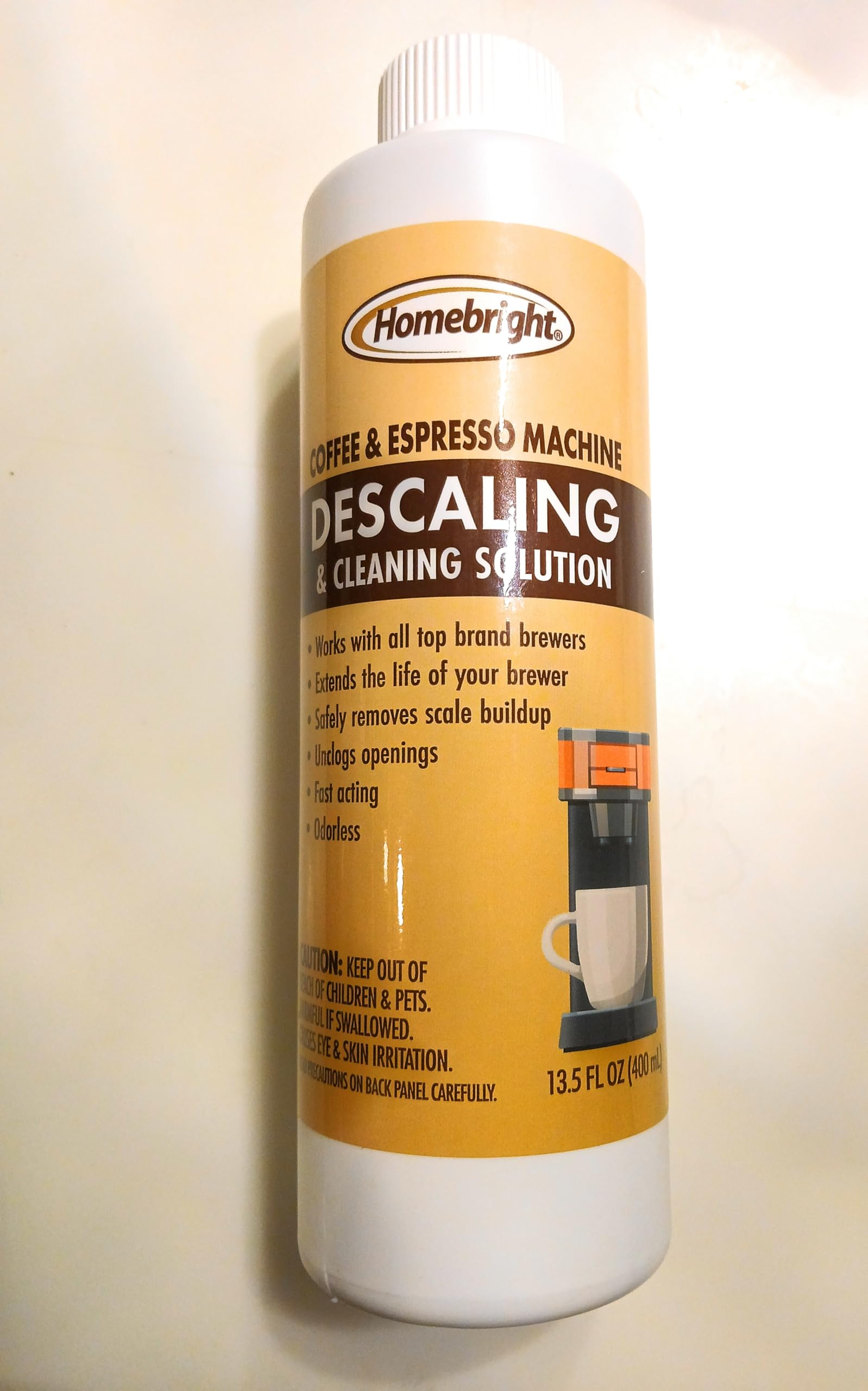 Coffee and Expresso Machine Descaler Cleaner Cleaning and descaling Solution