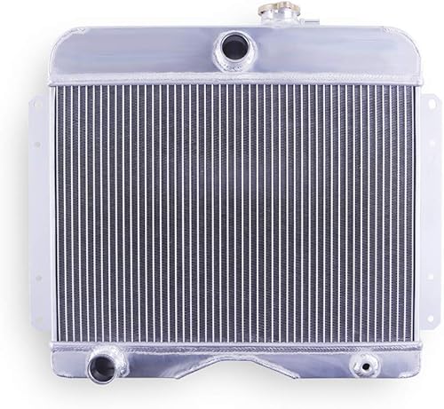 Miniatura 8 de OHOB-COOL Reemplazo de radiador de aluminio de 3 filas para Chevy Corvette 1973-1976 1974 1975 5.7L 7.4L V8