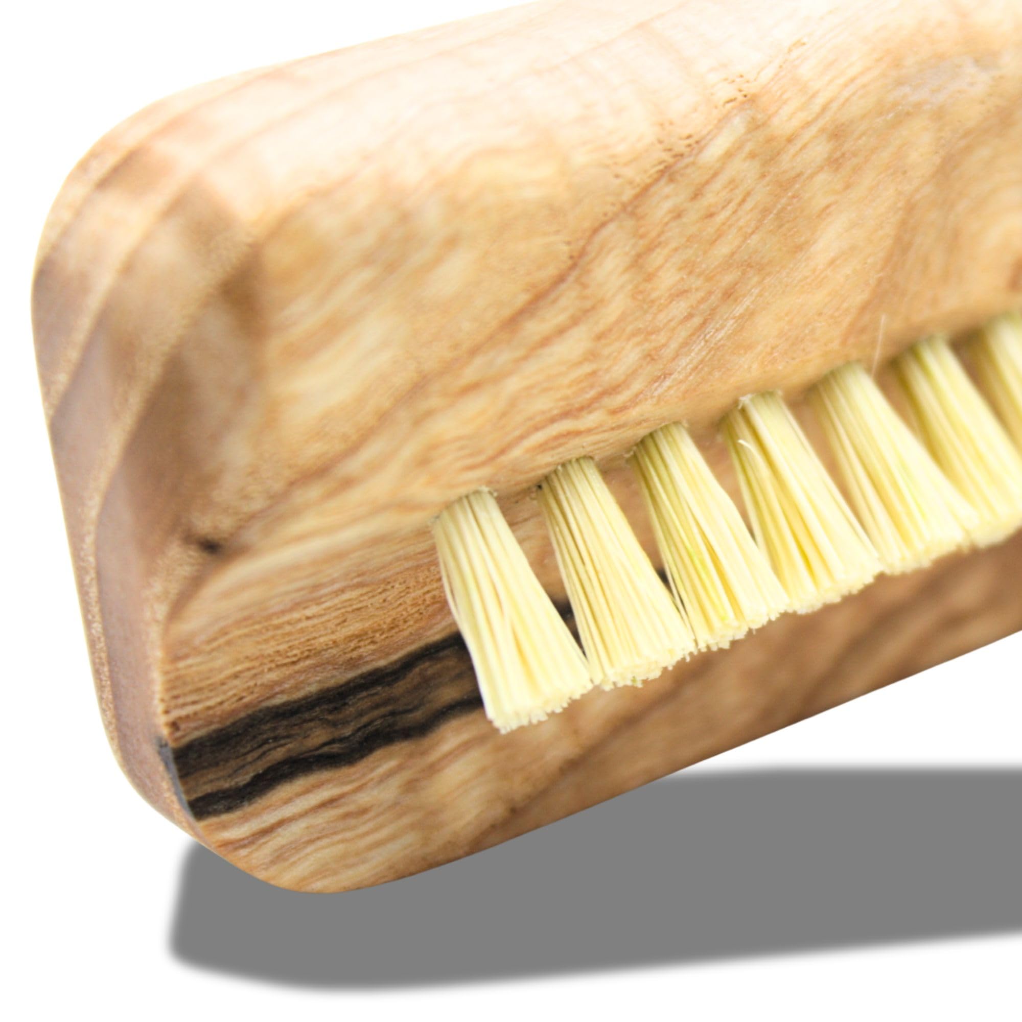 DOJA Barcelona Spazzola per unghie in legno - Design Compatto e Portatile, Spazzolino per unghie mani - Mantenimento Facile e Durevole, Spazzola Unghia - Pulizia Efficace Di Mani E Unghia