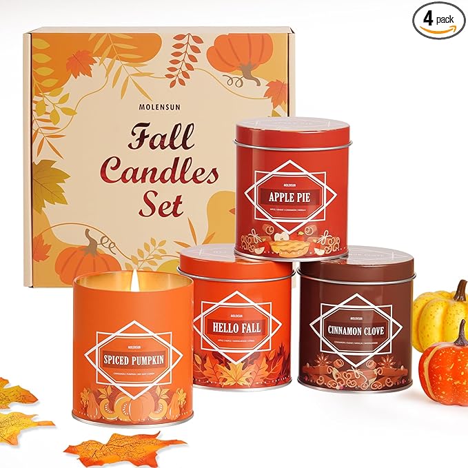 Fall Candle Set gift idea