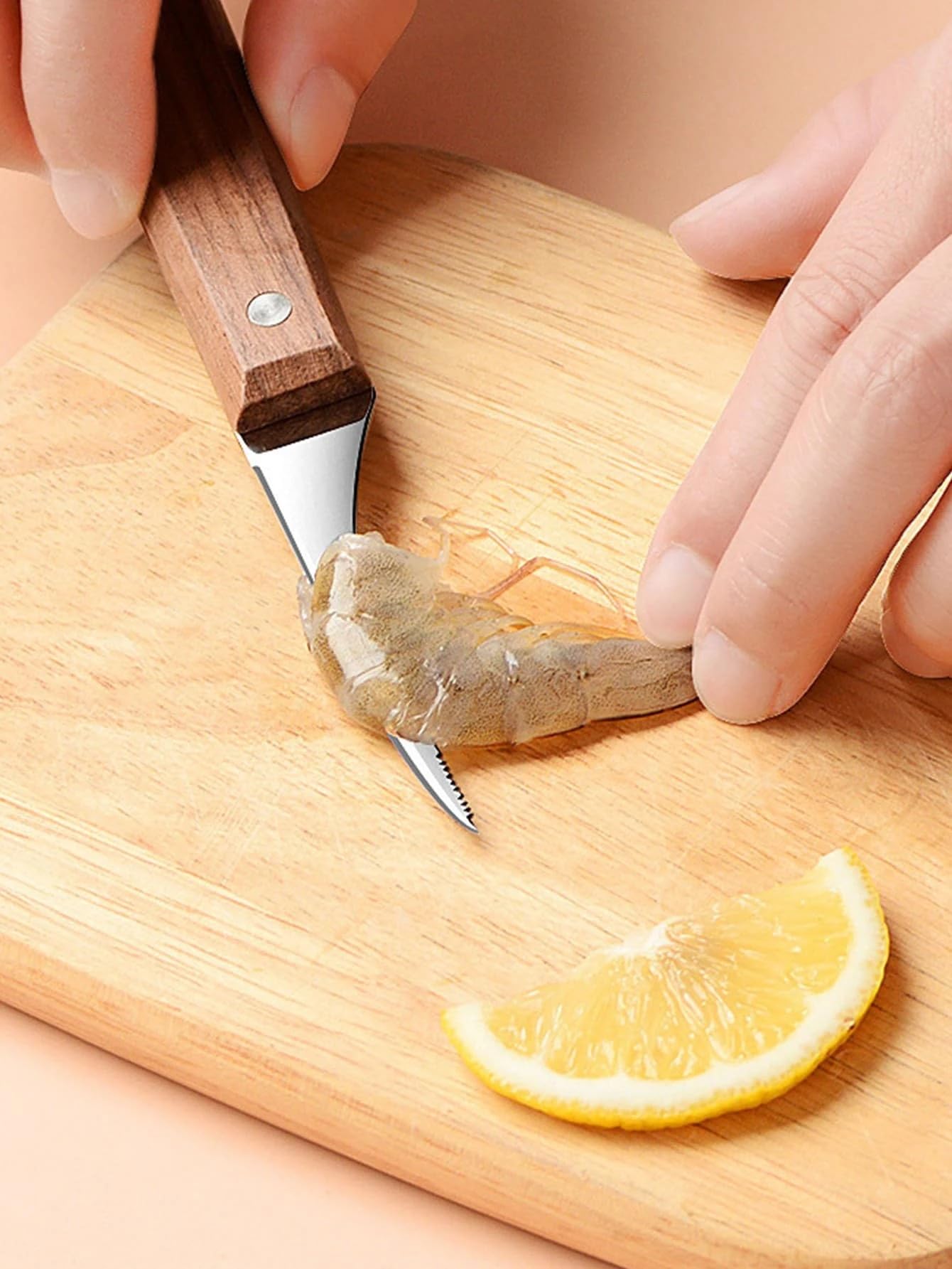 Shrimp Cleaner Knife - Peel Shrimp Fast! -6