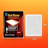 Vista 2 de KONGDY Parche de terapia de calor de 20 unidades, parches de calentamiento del dolor, parches de calor para alivio menstrual, parche portátil