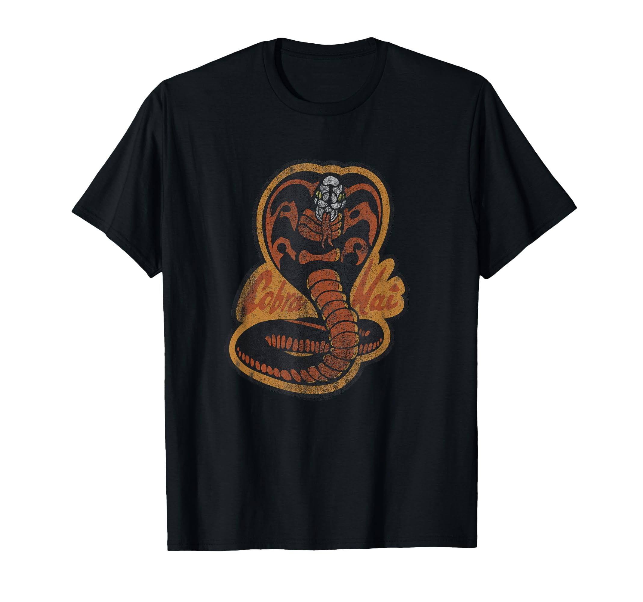 Distressed Vintage Snake Logo TV Show T-Shirt