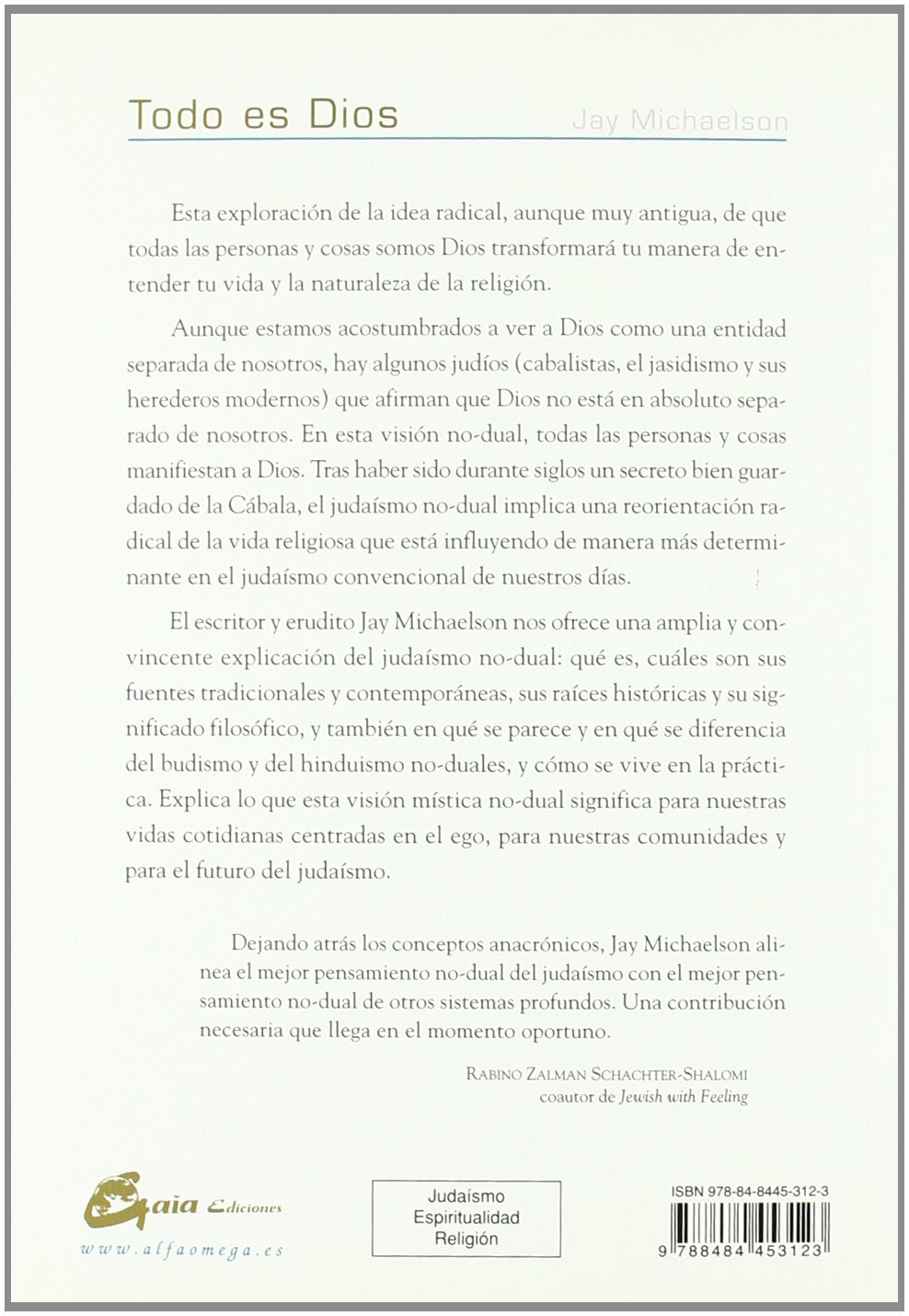 Todo es Dios: La corriente radical del judaísmo no-dual