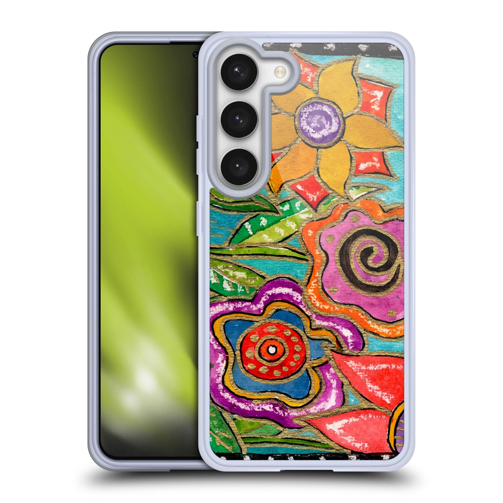 Funda de gel suave compatible con Samsung Galaxy S23 7