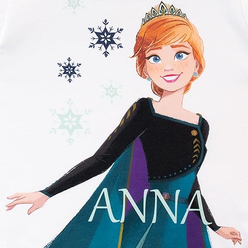 Miniatura 3 de Disney Conjunto de pijama de Frozen Paquete de 2 pijamas para niñas Pijamas de Anna & Elsa para niños