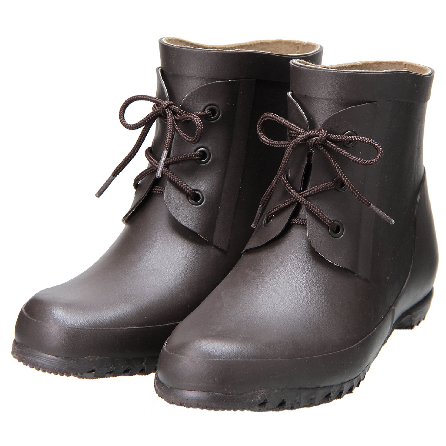 Shibata Industry Rain Boots, Dark Brown, US Men's 7.5 (25.0 cm
