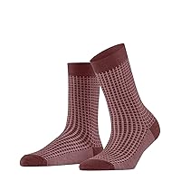 FALKE Calzini da donna Softmerino W So Lana Cotone tinta unita 1 paio Marrone Cayenne