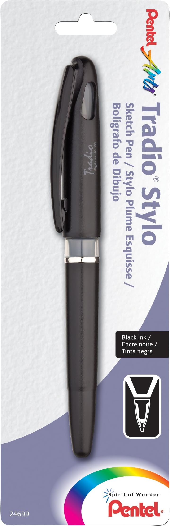 TRADIO FOUNTAIN PEN BLACK CD