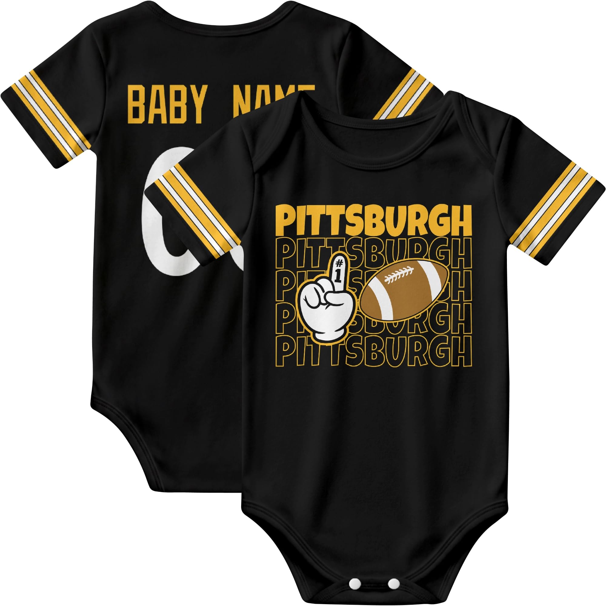 KREDE Baby Clothes Custom Name Bodysuit for Baby Boy Gifts