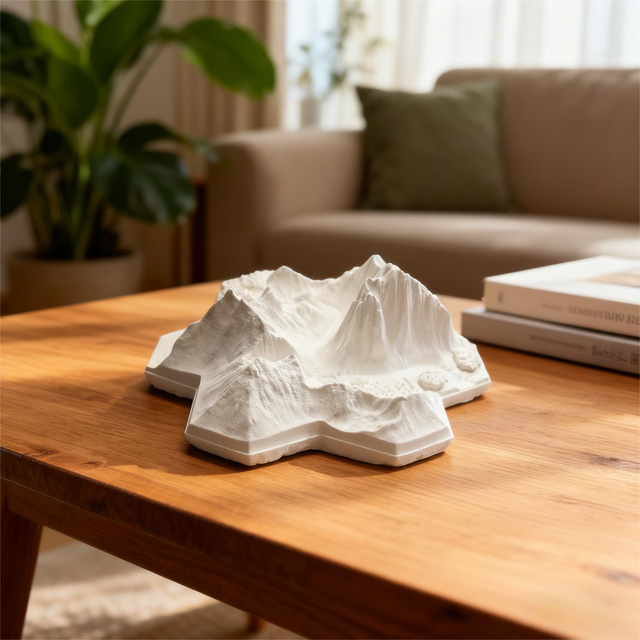 Diffuseur de pierre haut de gamme style minimaliste nordique en gypse blanc