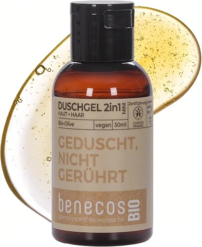 BenecosBIO Mini Duschgel 2in1 Geduscht, nicht gerührt - Bio-Olive - zertifiziert