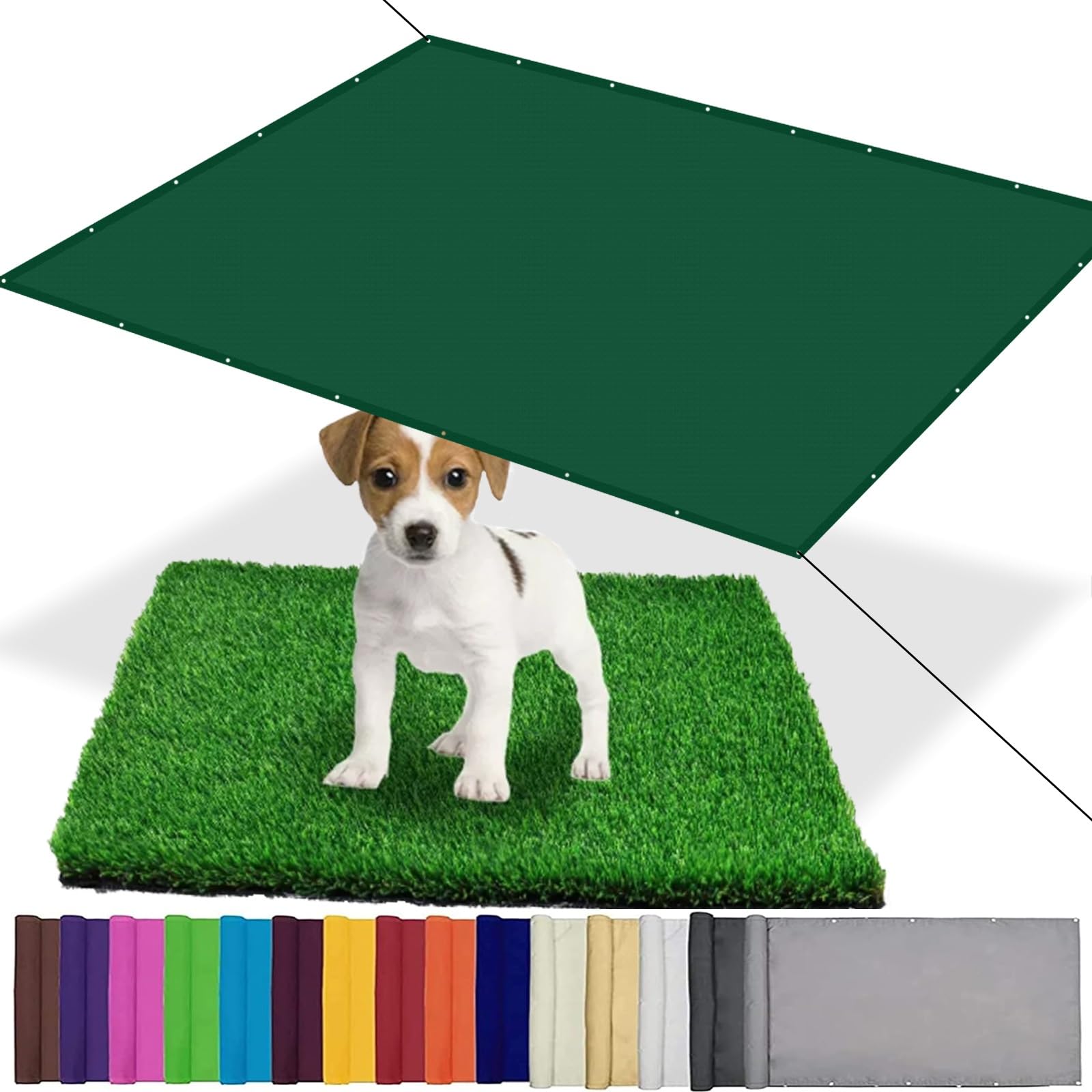 Voile d'ombrage imperméable et coupe-vent pour terrasse