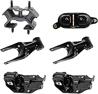 Vista 44 de Conjunto de soportes hidráulicos de motor y transmisión TRQ para Mercedes Benz C280 CLK320 E320