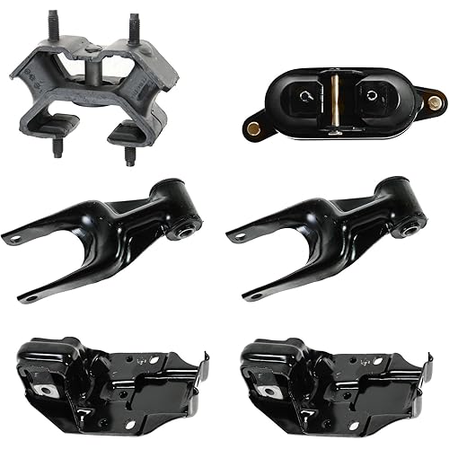 TRQ Complete Engine Transmission Torque Mount Set Kit Compatible with 1997-2005 Buick Century 2000-2005 Chevrolet Monte Carlo