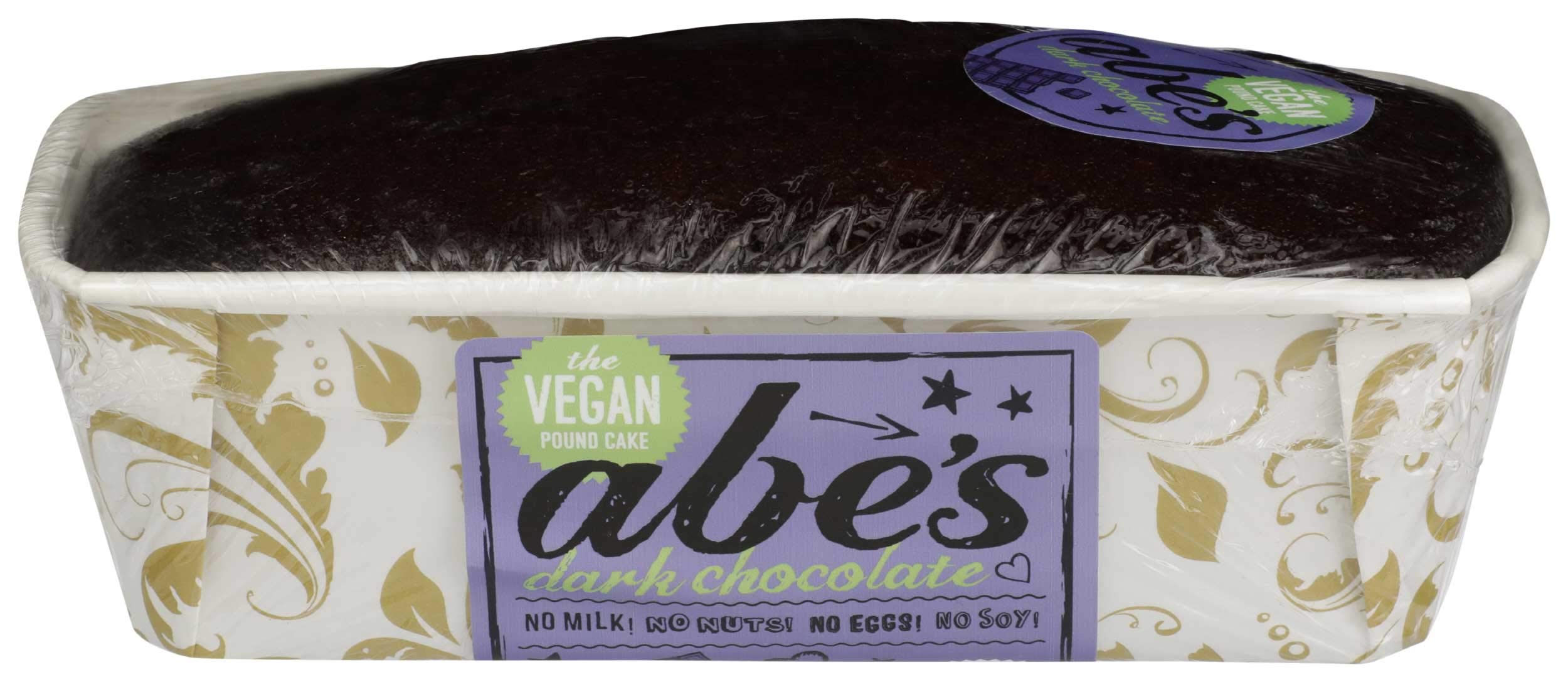 Abes Chocolate Vegan Pound Cake, 14 Ounce -- 6 per case.