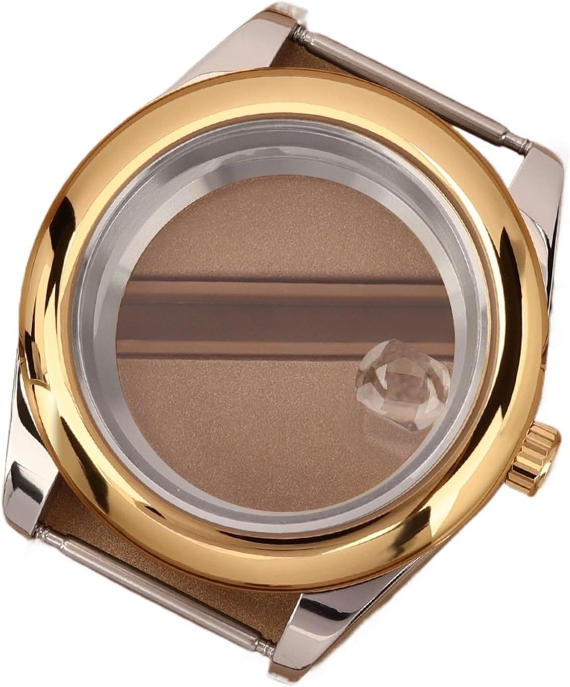 36mm/39mm Luxury Oyster Watch Case with Sapphire Glass - Waterproof for NH35 NH36 NH38 4R36-8215 Movement