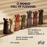 AIR UP water bottle Twist Pro Lavender 600ml Starter Set, 5 Scent Pods - 6