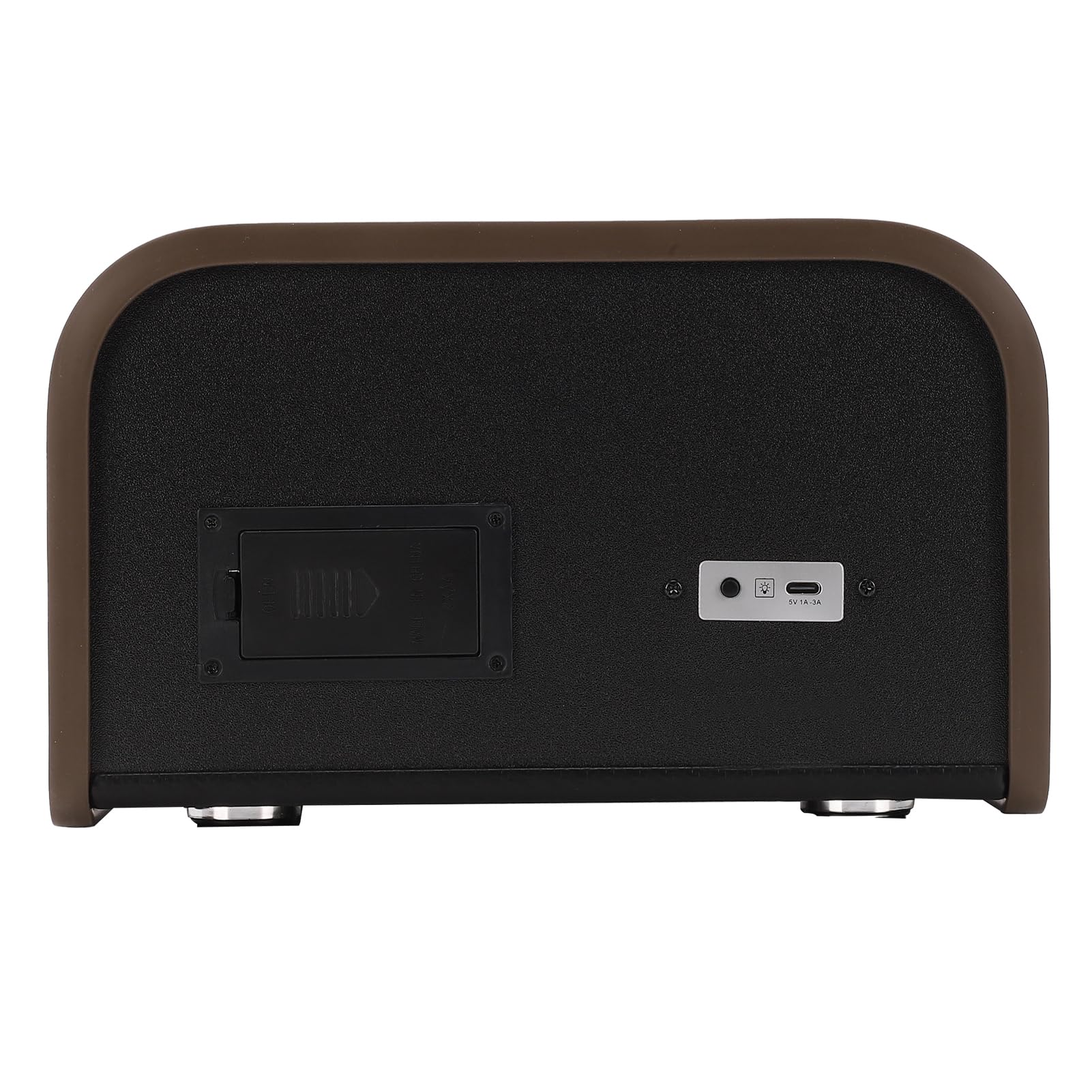 VGEBY Caricabatterie per Orologi, Silenzioso 10 dB con Display LED Vetro, 5 Modalità Rotazione Orologi Automatici, Elegante Decorazione da Scrivania