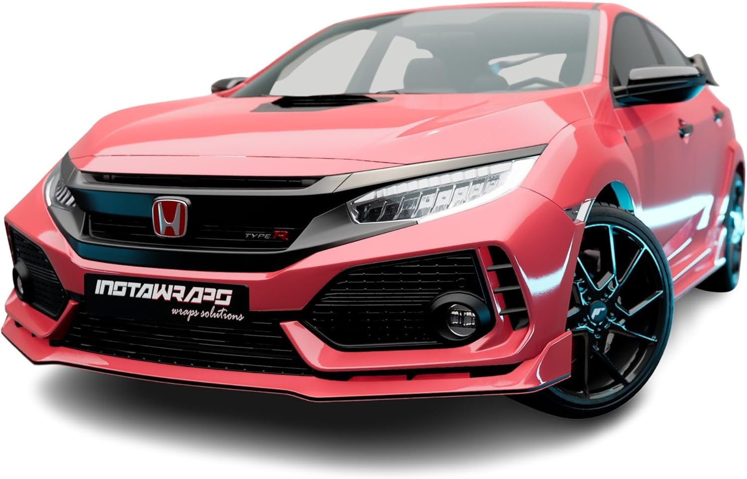 Avery SW900-427-O Gloss Soft RED 5ft x 2ft (10 Sq/ft) Supreme Vinyl Car Wrap Film