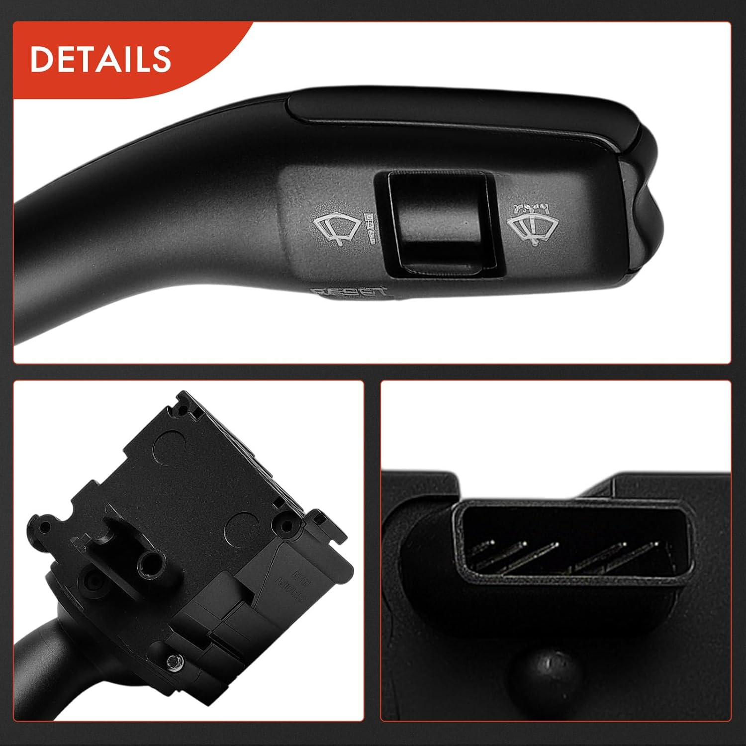 A-Premium Windshield Wiper and Washer Switch Assembly Compatible with Audi A4 2003 Convertible