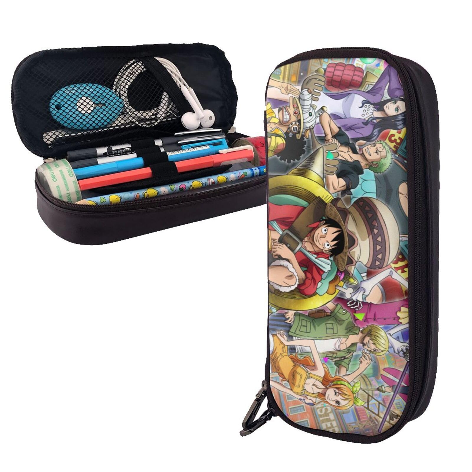 アニメ　ワンピース（ONE PIECE） ハイチェスト　カラーケース Amazon.co.jp: ペンケース ワンピース One Piece 筆入れ レザー 筆箱