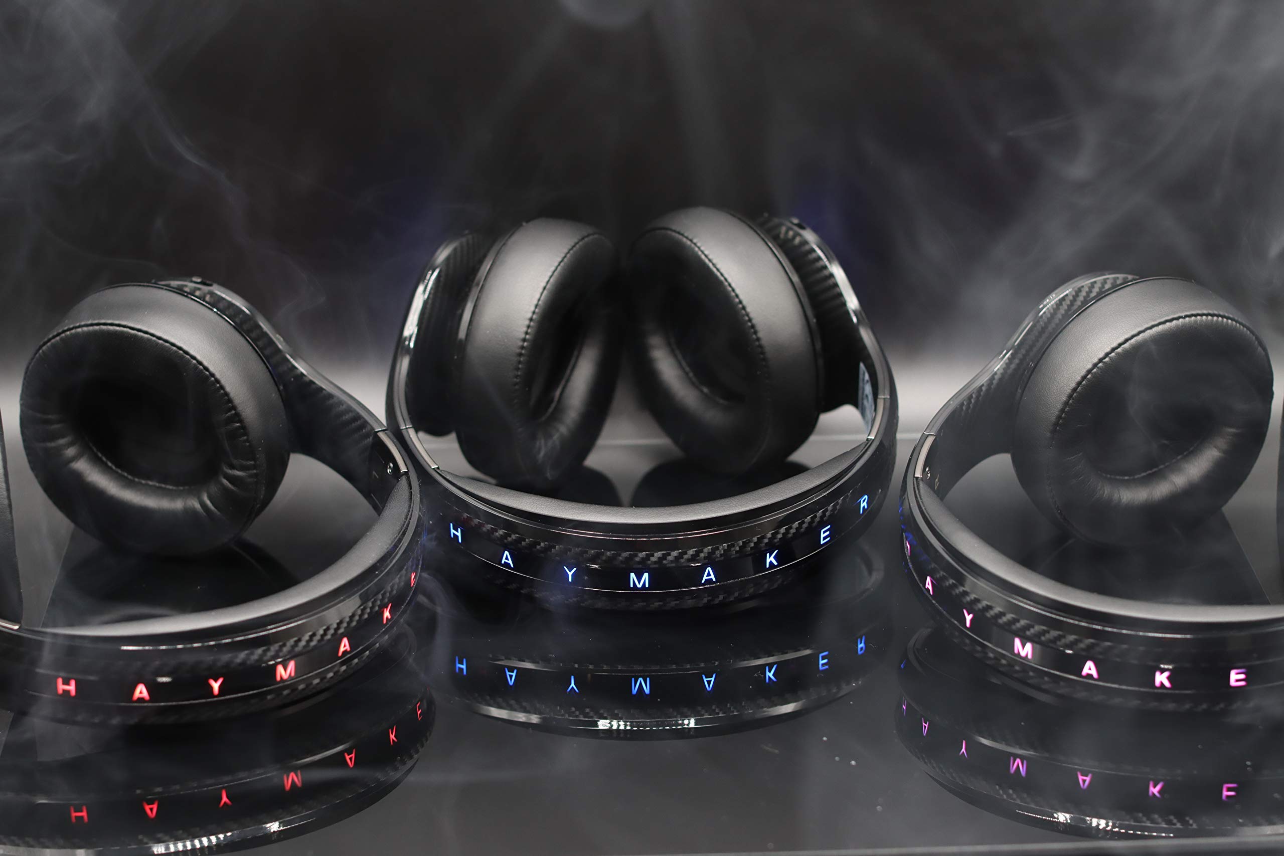The Haymaker, bezprzewodowe słuchawki Bluetooth z redukcją szumów, dźwięk premium HD i długa żywotność baterii, konkurencyjny zestaw słuchawkowy do gier Xbox X/S, Xbox, PS5, PS4, PC, Switch, mobilne, czarne