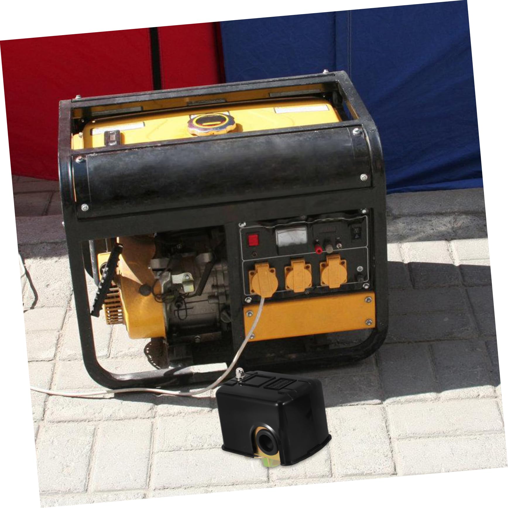 Veemoon Controlador De Presión Bomba Agua Ajustable Presostato Electrónico Para Tanque Regulador Presión Aire Interruptor Flotador Sumidero