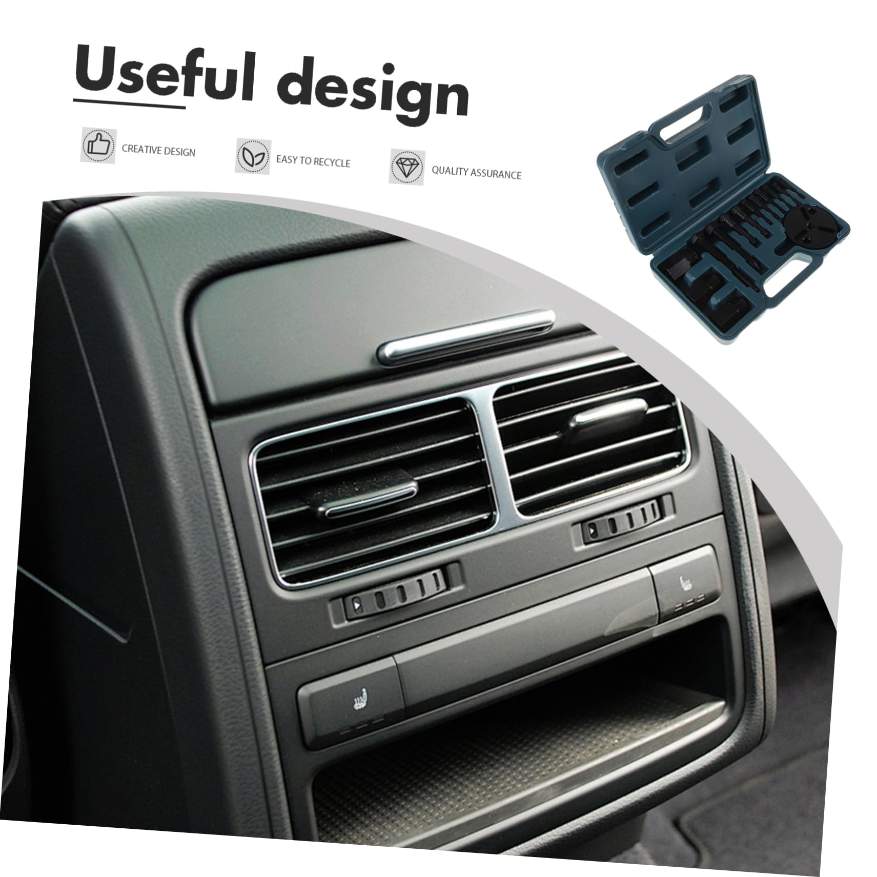 1 Ensemble Outil de Retrait Embrayage de Compresseur pour Climatisation Automobile de Réparation Outil de Démontage et Durable pour Bricoleurs
