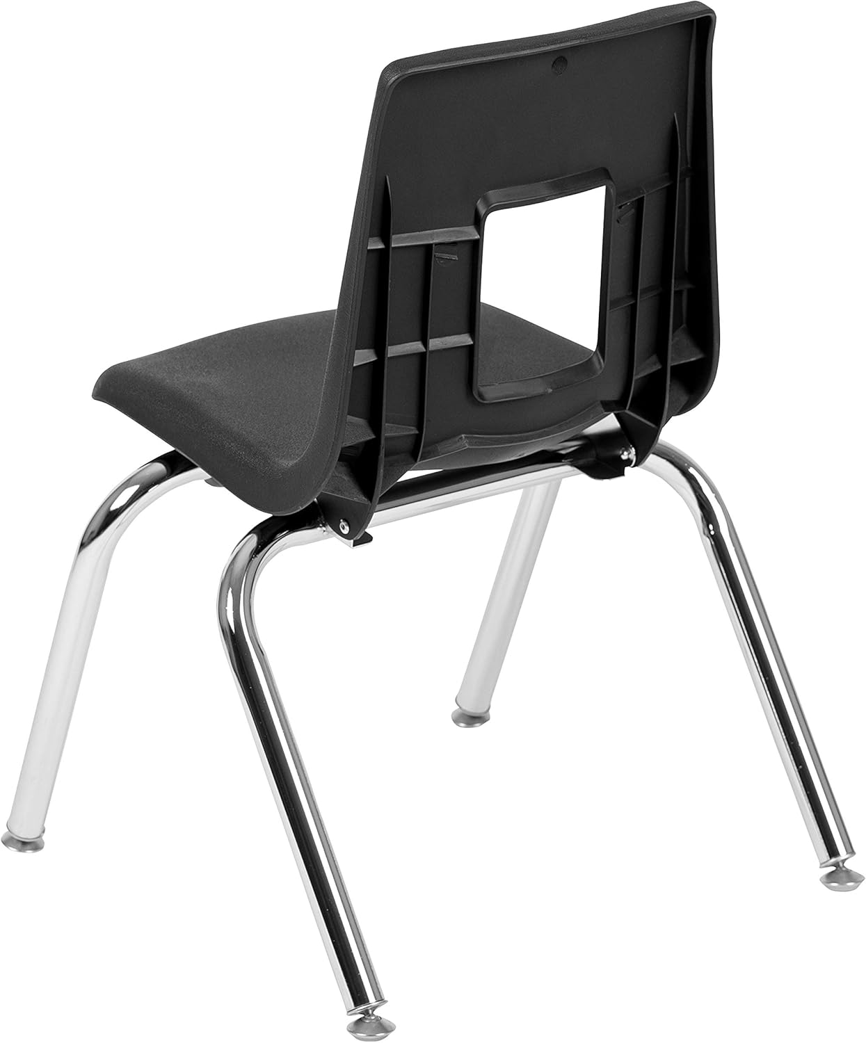 Advantage Black Student Stack School Chair - 14-inch : Office Products