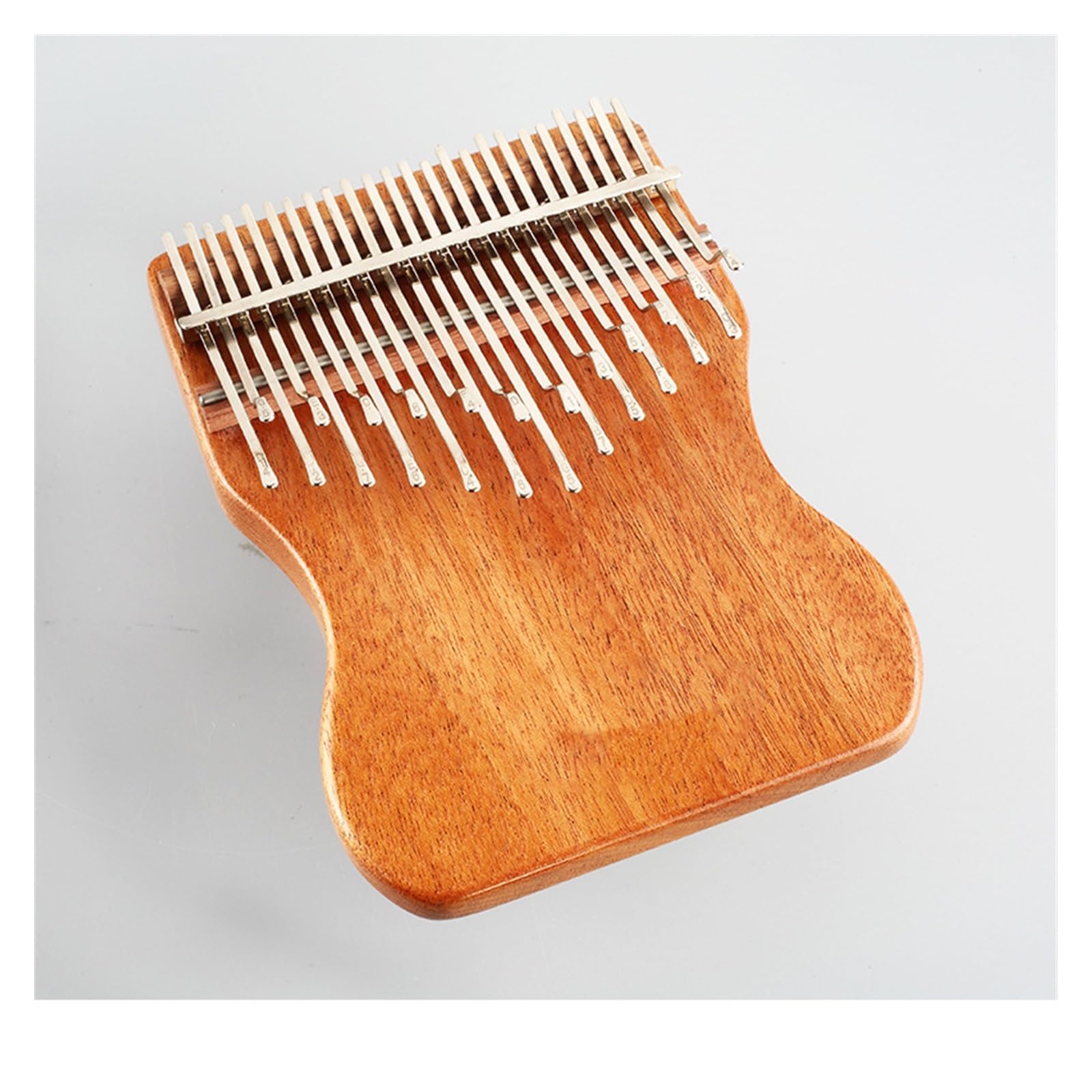 Kalimba Deska typu mahoń w kolorze drewna 24-tonowy fortepian kciukowy Kalimba przenośny instrument muzyczny dla początkujących