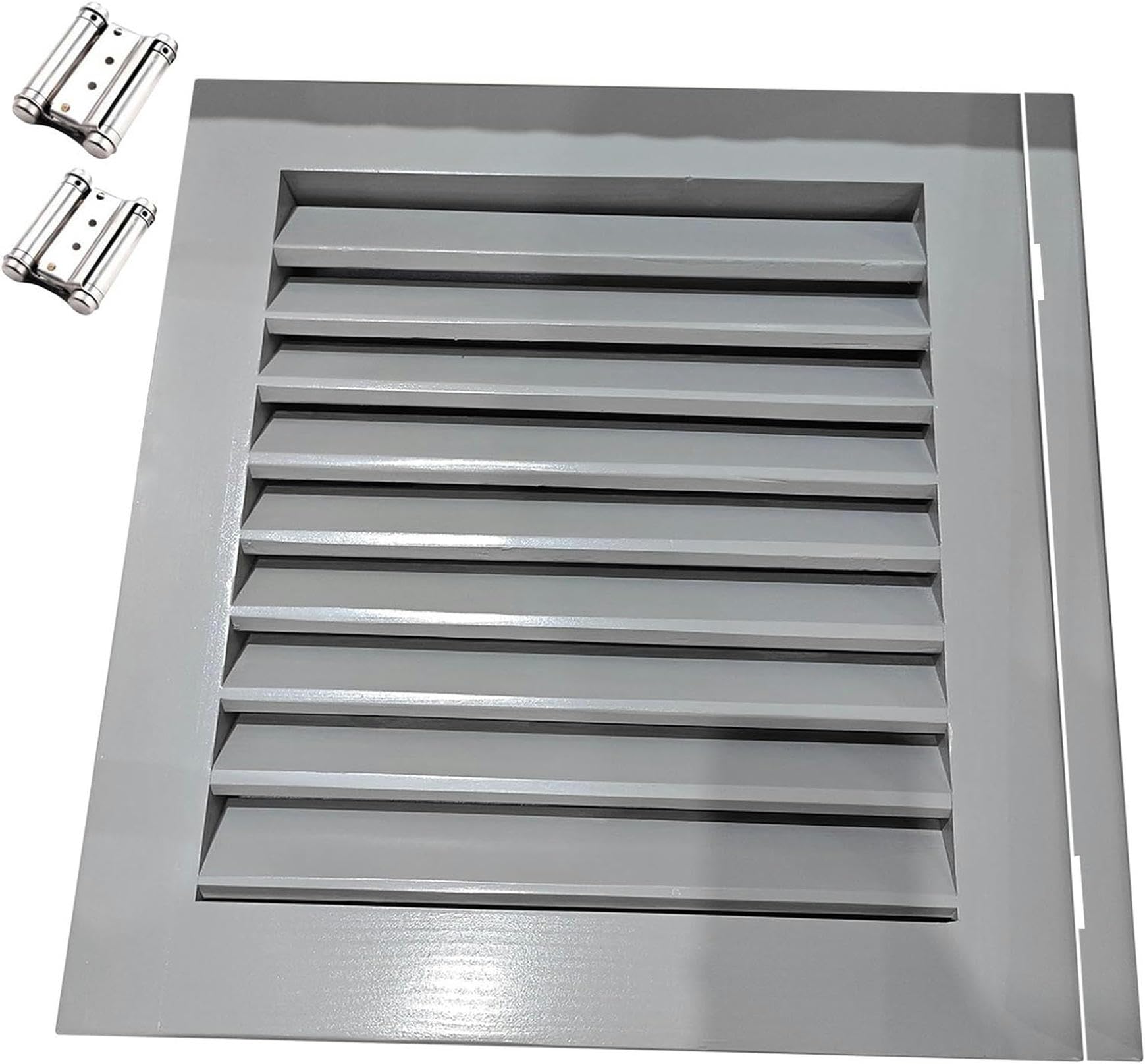 Portes de bar swing pour le garde-manger occultant et ventilé en gris