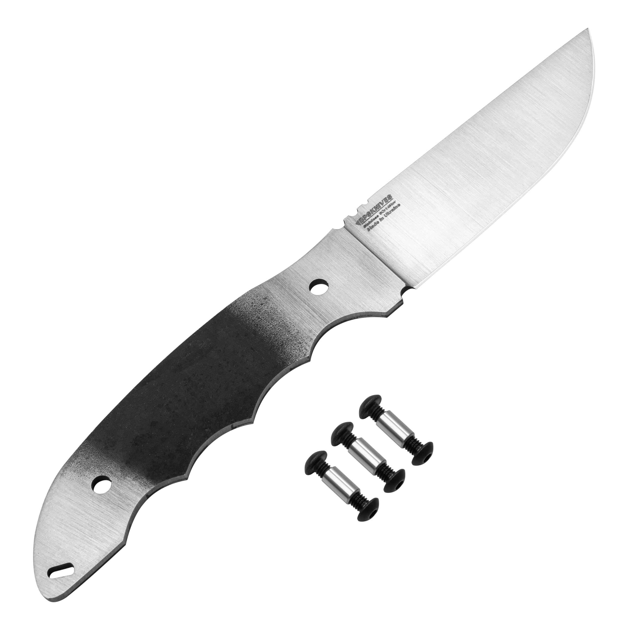 BPSKNIVES Blank HK4 SSH - DIY Knives Making Blades - Full-Tang Blank Edge for Knifemaking - Stainless Steel 5Cr14MoV Blade - Knife Making Steel - Knife Blank