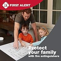 Vista 2 de Extintor de Primera Alerta Extintor de incendios marino, blanco, FE1A10GR, 1 paquete, 14