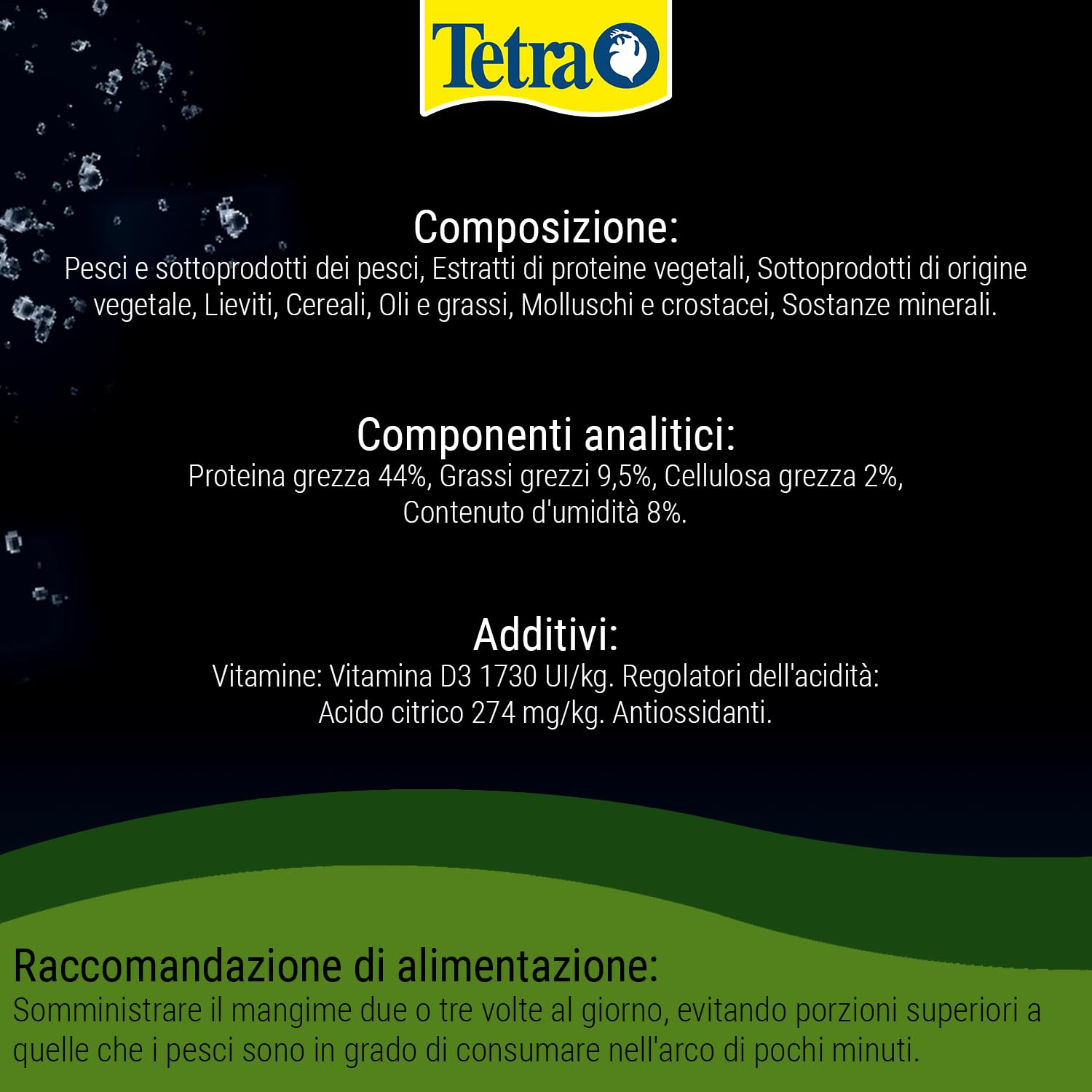 Fodera koi Stick per Colori Naturali e Crescita Sana di Pesci koi, Sacchetto da 4 L