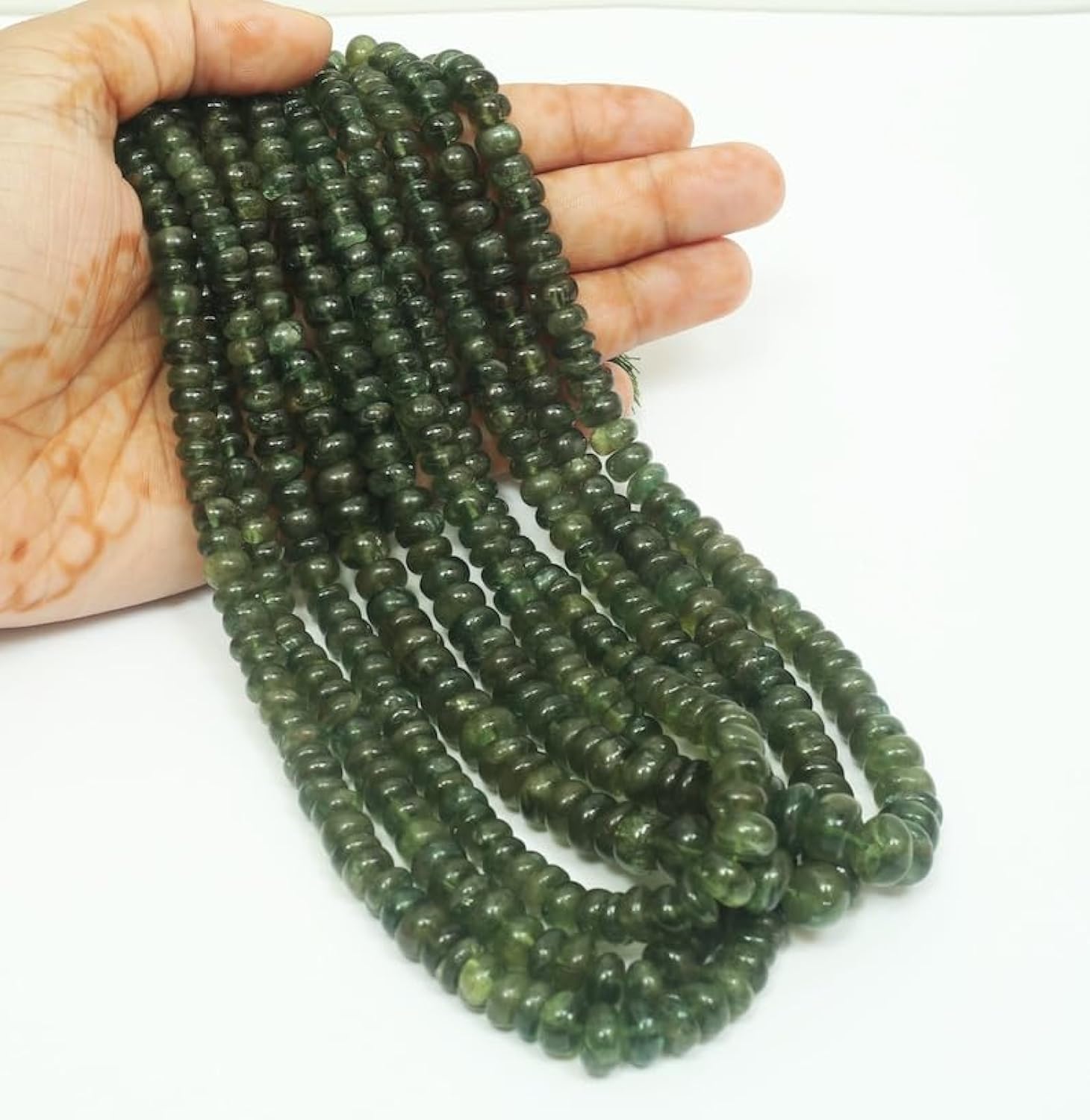 Perles rondes naturelles AAA lisses de 6mm pour bijoux d'exception