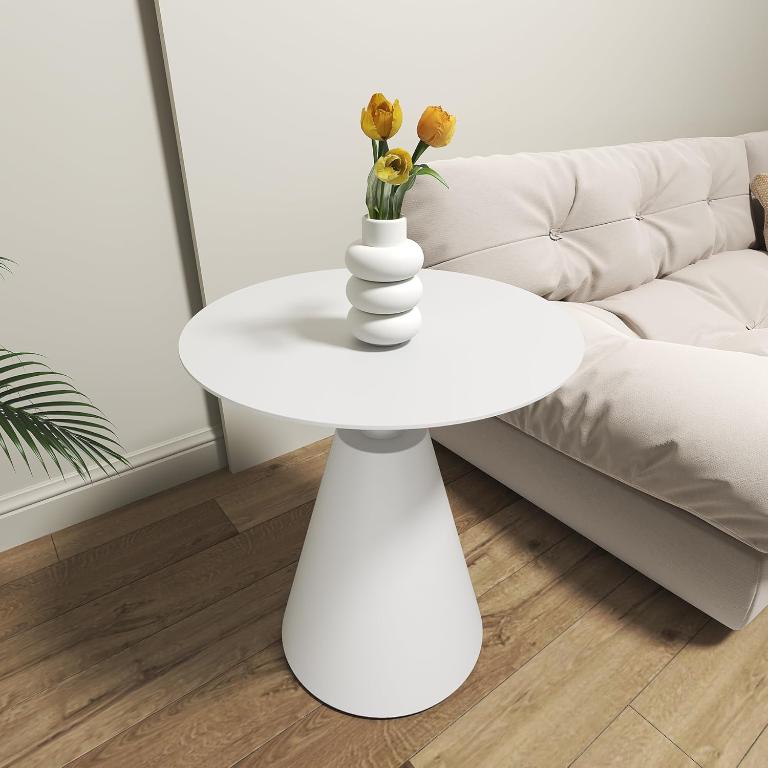 Round Pedestal Side Table