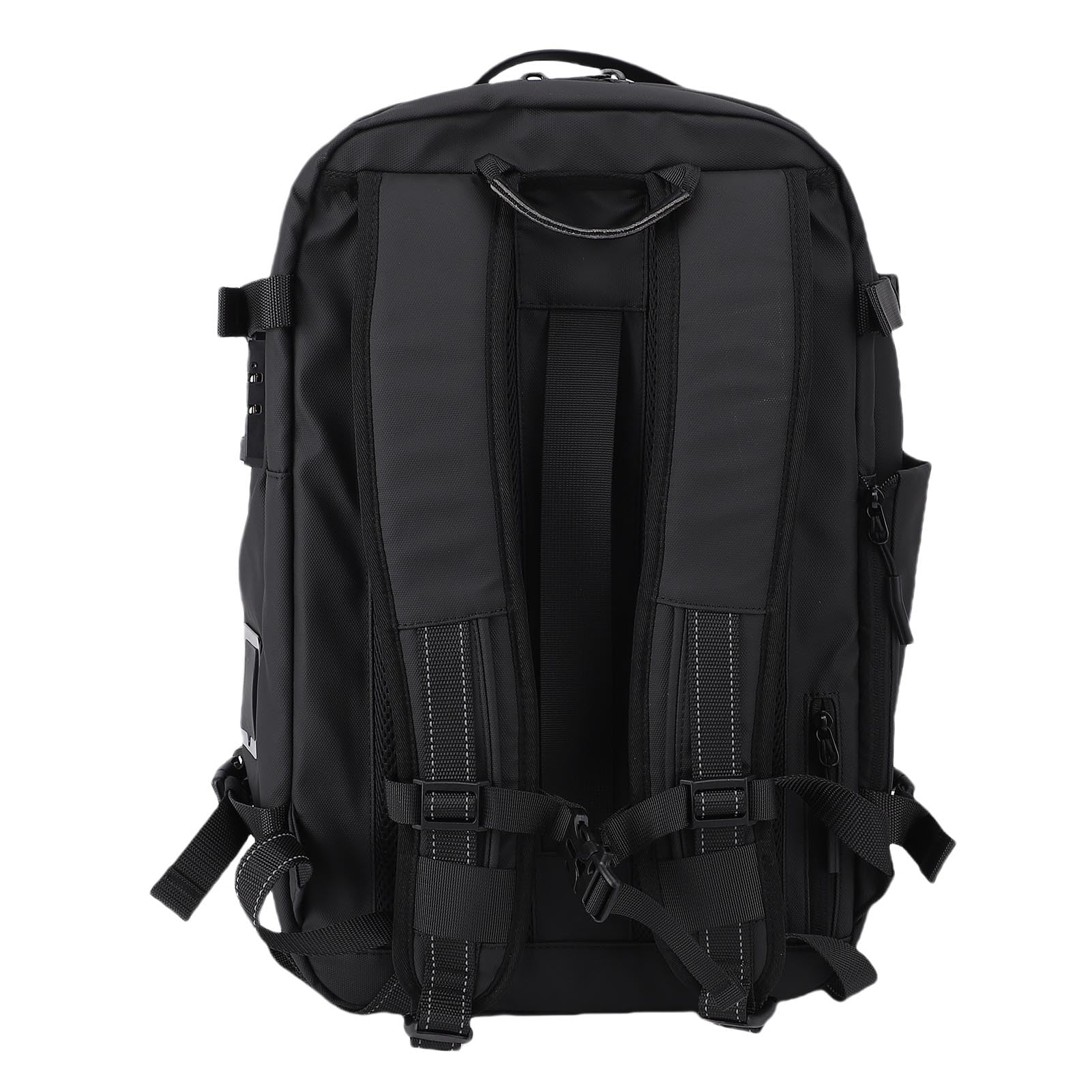 Alomejor Sac à Dos de Compression à Double épaule avec Serrure à Combinaison de sécurité pour les Voyageurs Randonnée Nylon Composite TPU 25L-30L-60L