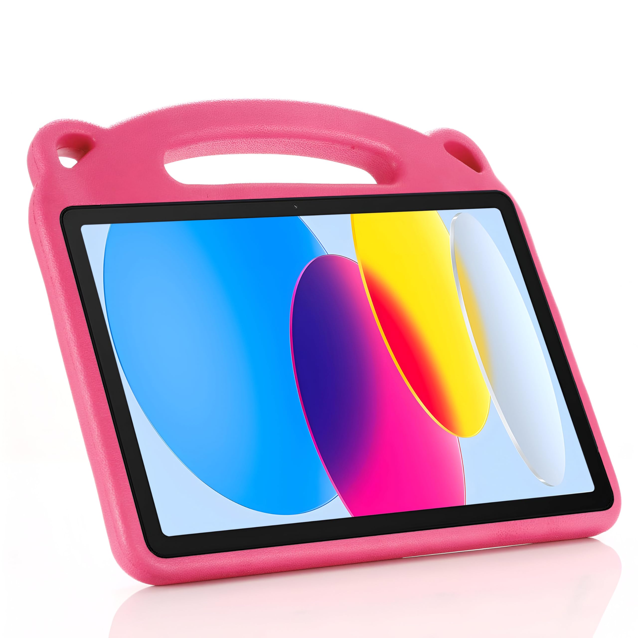 ProElite Case Cover for Apple iPad (A16) 11th/10th Generation (2025/2022) Case, Tough Kids case Cover for Apple iPad 11th/10th Generation 2025/2022 with Kickstand, Pink