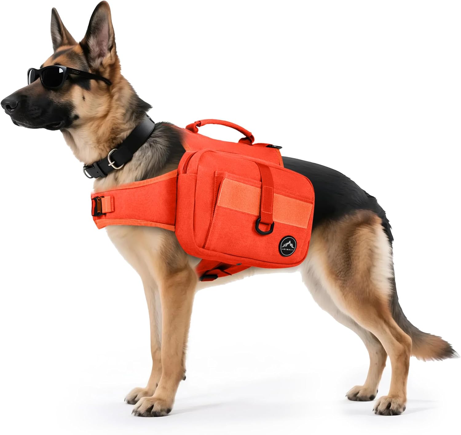 Product image of Himal Outdoors Dog Backpack & Saddle Bag, Tactical Hiking Backpack for Large Dogs with Side Pockets & Adjustable Strap