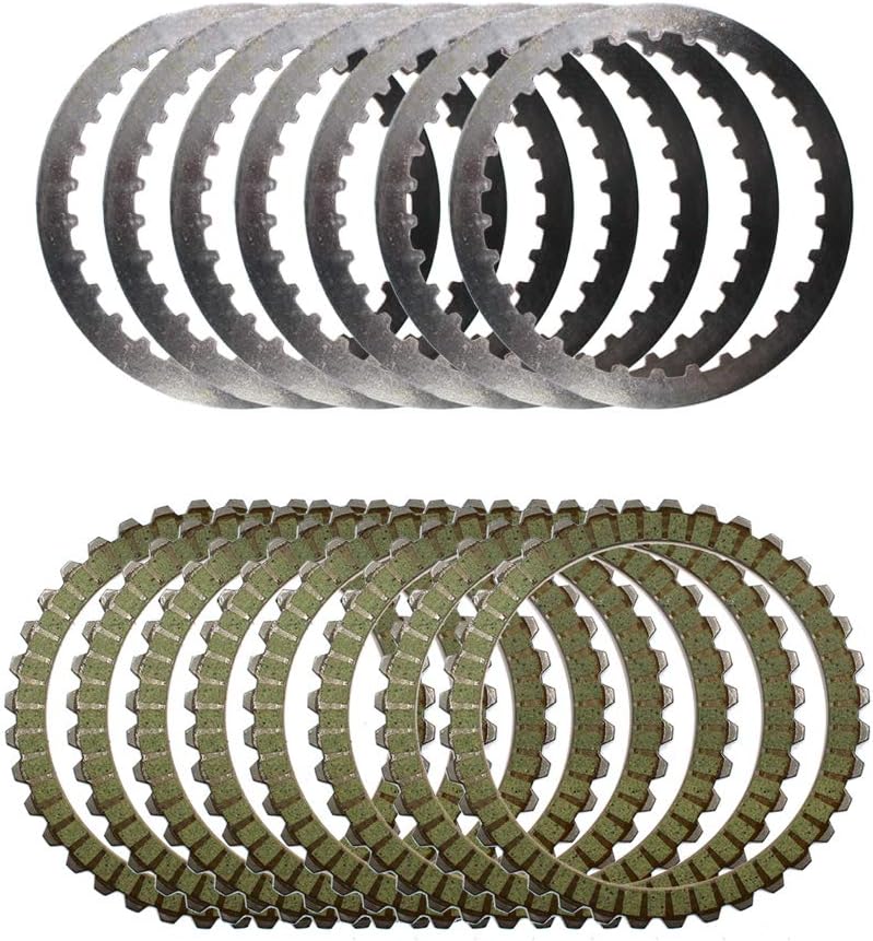 Road Passion Clutch Steel Plate & Clutch Friction Plates for Harley Tour Glide Classic/Ultra Classic