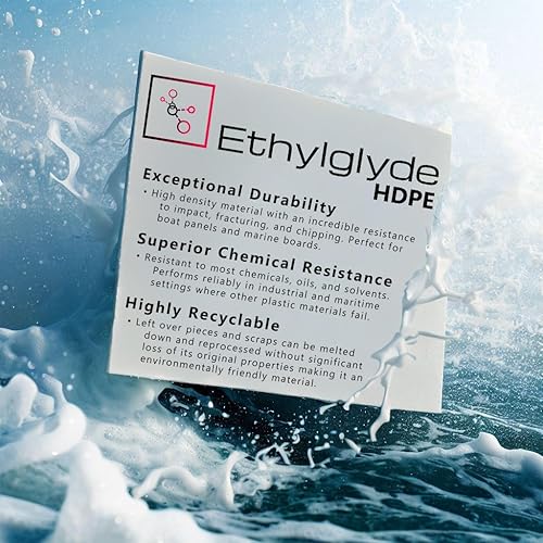 Miniatura 4 de Hoja de HDPE negra. Textura Starboard, tabla marina, tabla de cortar, hoja de plástico de polietileno de alta densidad, material de proyecto de