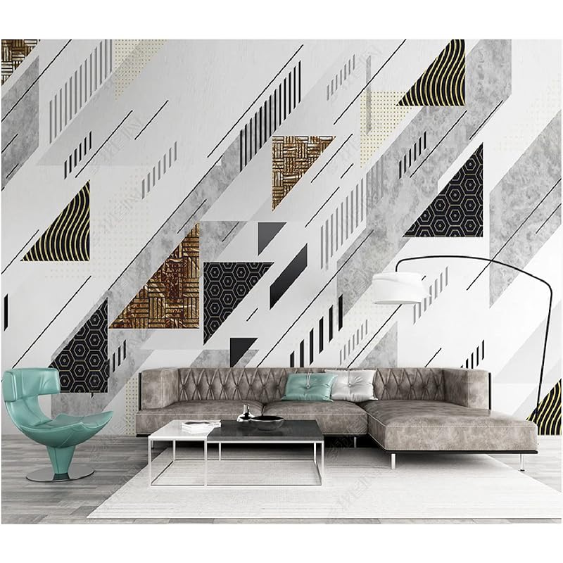 オイルペイント 北欧の抽象的な幾何学的な線現代のミニマリストの黄金の3dテレビの背景の壁の壁画 250cmx175cm 98 4x68 9inch Www Aktab Se オイルペイント 北欧の抽象的な幾何学的な線現代のミニマリストの黄金の3dテレビの背景の壁の壁画 250cmx175cm 98 4x68 9inch Www Aktab Se