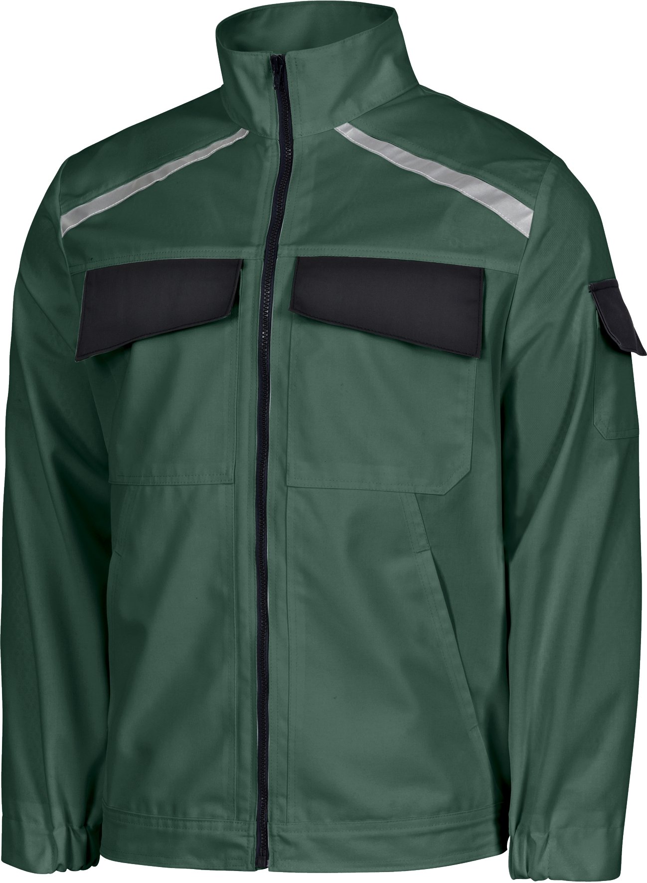 safetY&more Berufsjacke Extreme grün-schwarz, Gr. XL