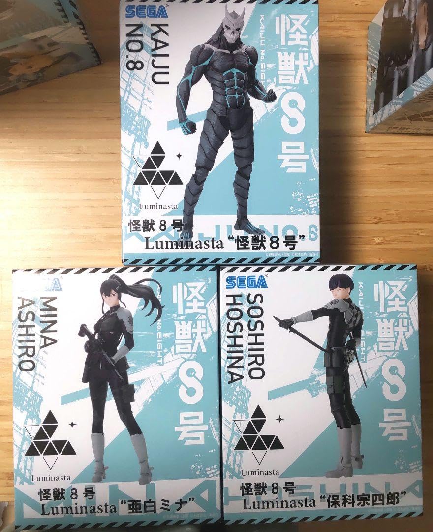 【怪獣8号 フィギュア&雑貨セット】 BOX】怪獣8号 - ブラインドボックスフィギュア セット（6個入り