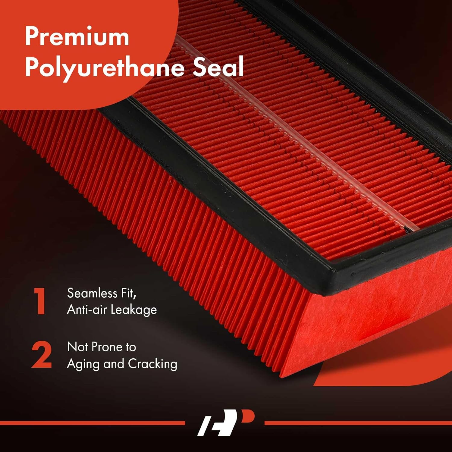 A-Premium 2-PC Pre-oiled Engine Air Filter Compatible with Dodge Ram 2500, Ram 3500 & Mercedes-Benz C230, C240, C250, C280, C300, C320, C350, C55 AMG, E300, E320, E350, E500, E550