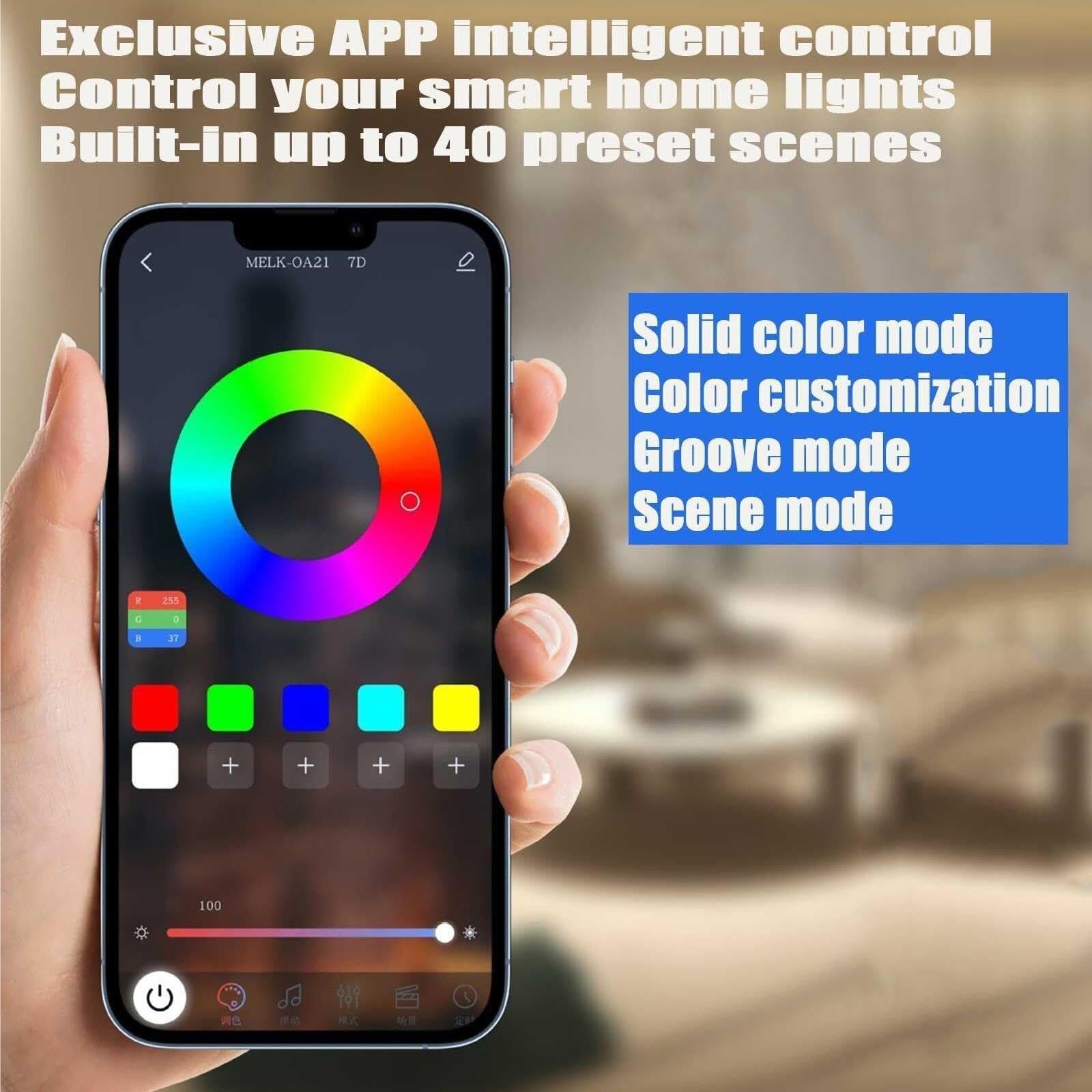App fai da te for la sincronizzazione musicale delle luci da parete a LED