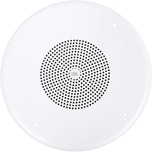 JBL Professional CSS8004 Commercial Series - Altavoz de techo de 5 vatios, 4 pulgadas, color blanco